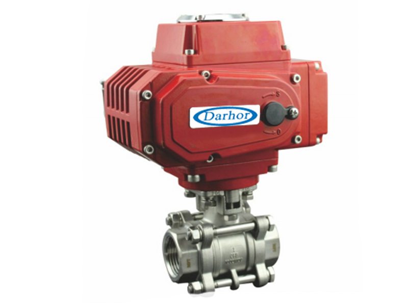 電動(dòng)不銹鋼球閥三片式