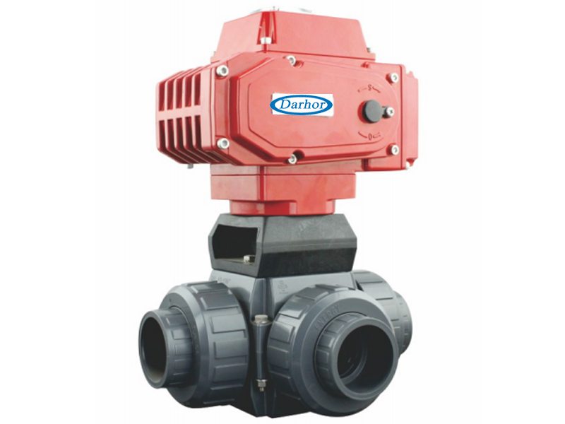 電動(dòng)三通UPVC球閥