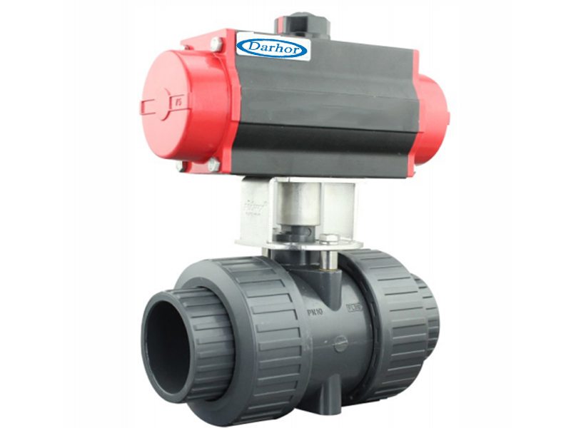 氣動二通UPVC球閥